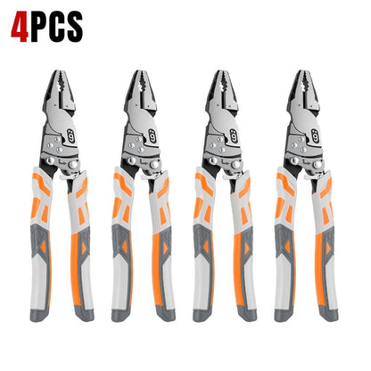 Self-Locking Ratchet Pliers, Heavy Duty Wire Cutting