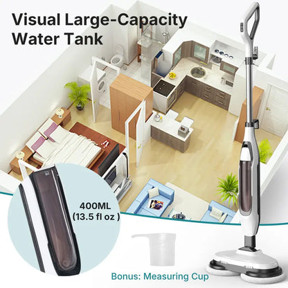 Lightweight Electric Hard Floor Cleaner with LED