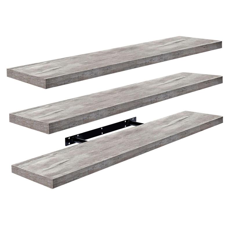 Floating Shelves for Wall, 3 Pack Long Wall Decor