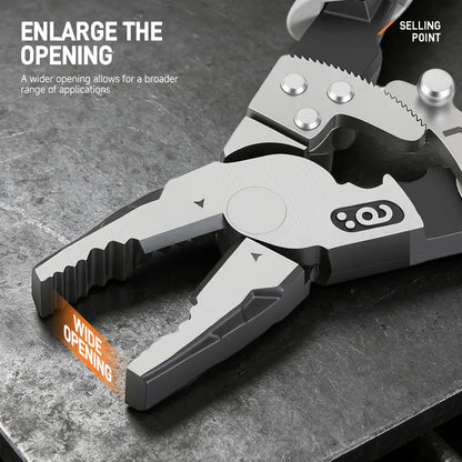 Self-Locking Ratchet Pliers, Heavy Duty Wire Cutting