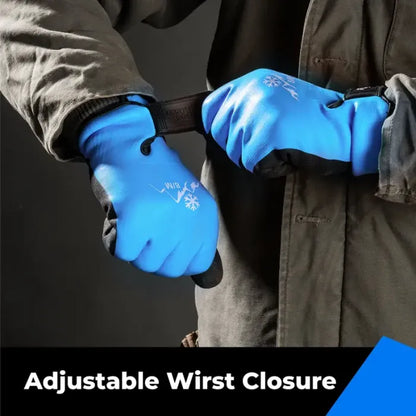 Heavy Duty Winter Glove, Latex Fully Soaked, 100% Waterproof Gloves